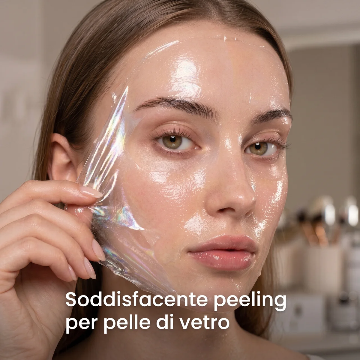 Maschera da notte al collagene