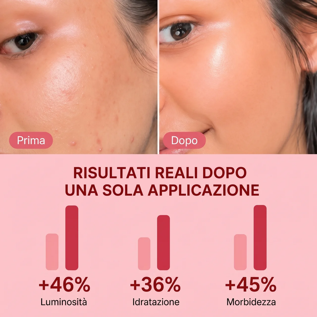 Maschera da notte al collagene