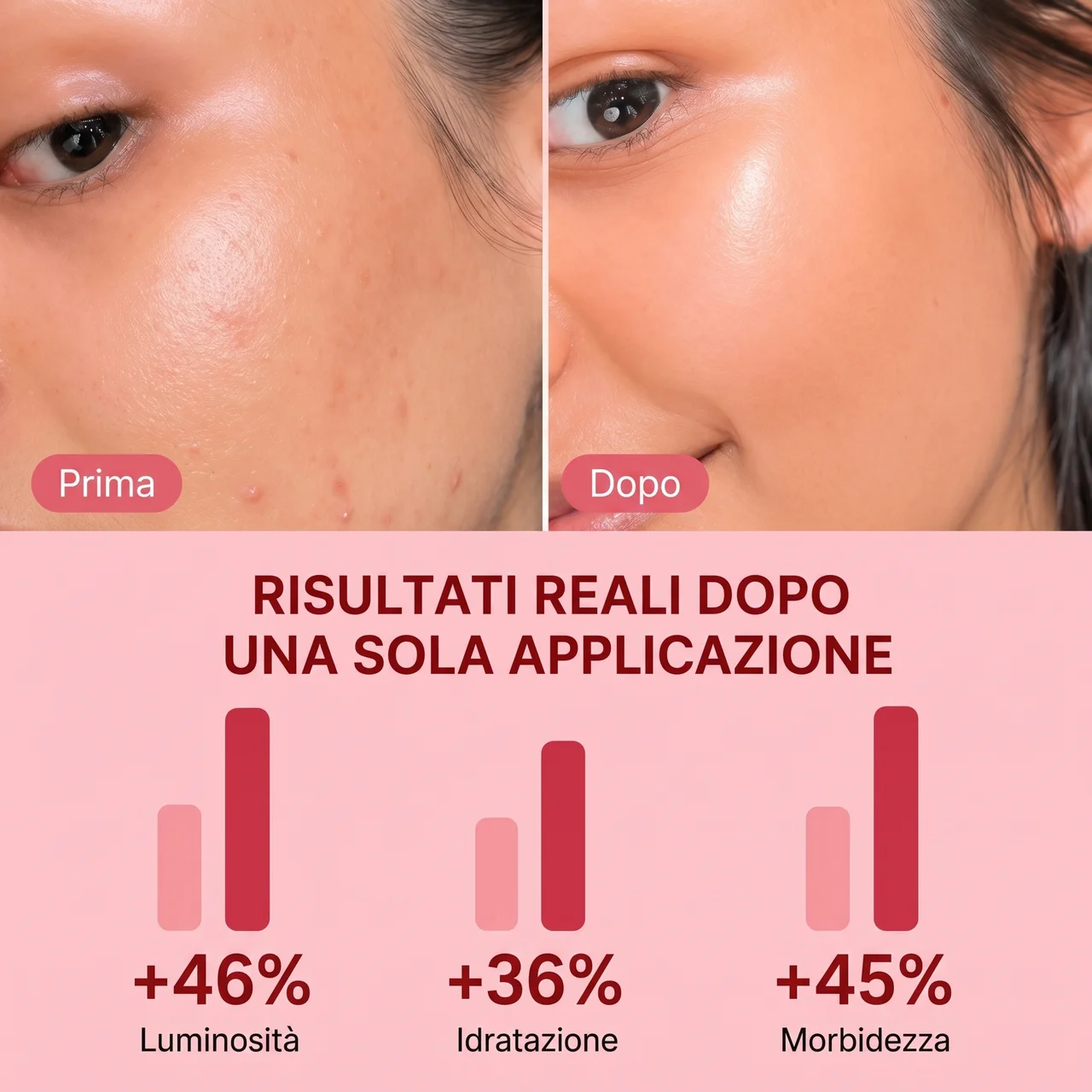 Maschera da notte al collagene