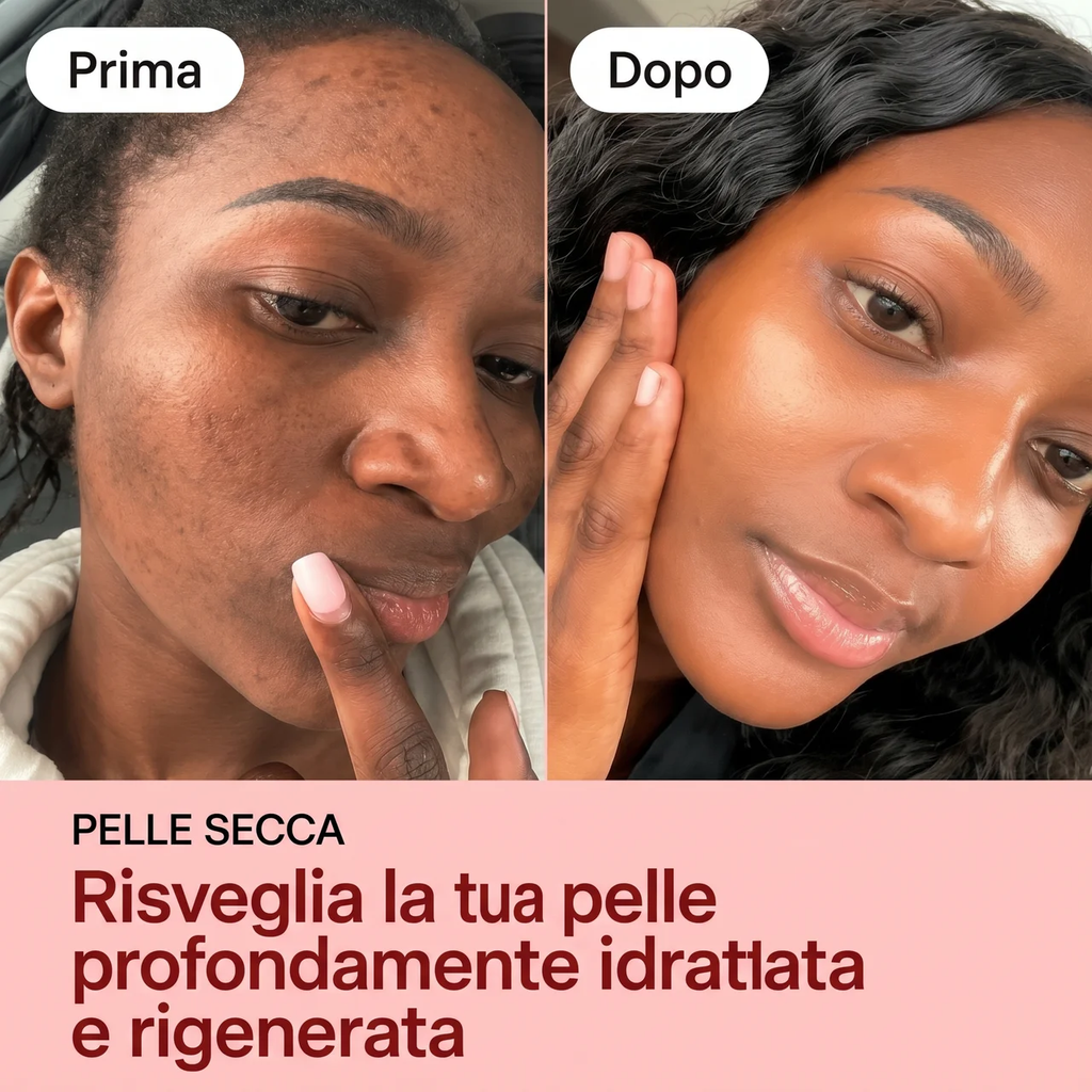 Maschera da notte al collagene